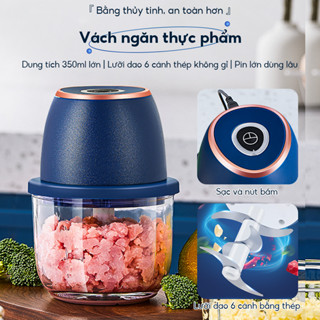 Máy xay tỏi và tiêu cầm tay điện mini - Máy xay tỏi và tiêu tiện lợi, Máy xay nhà bếp