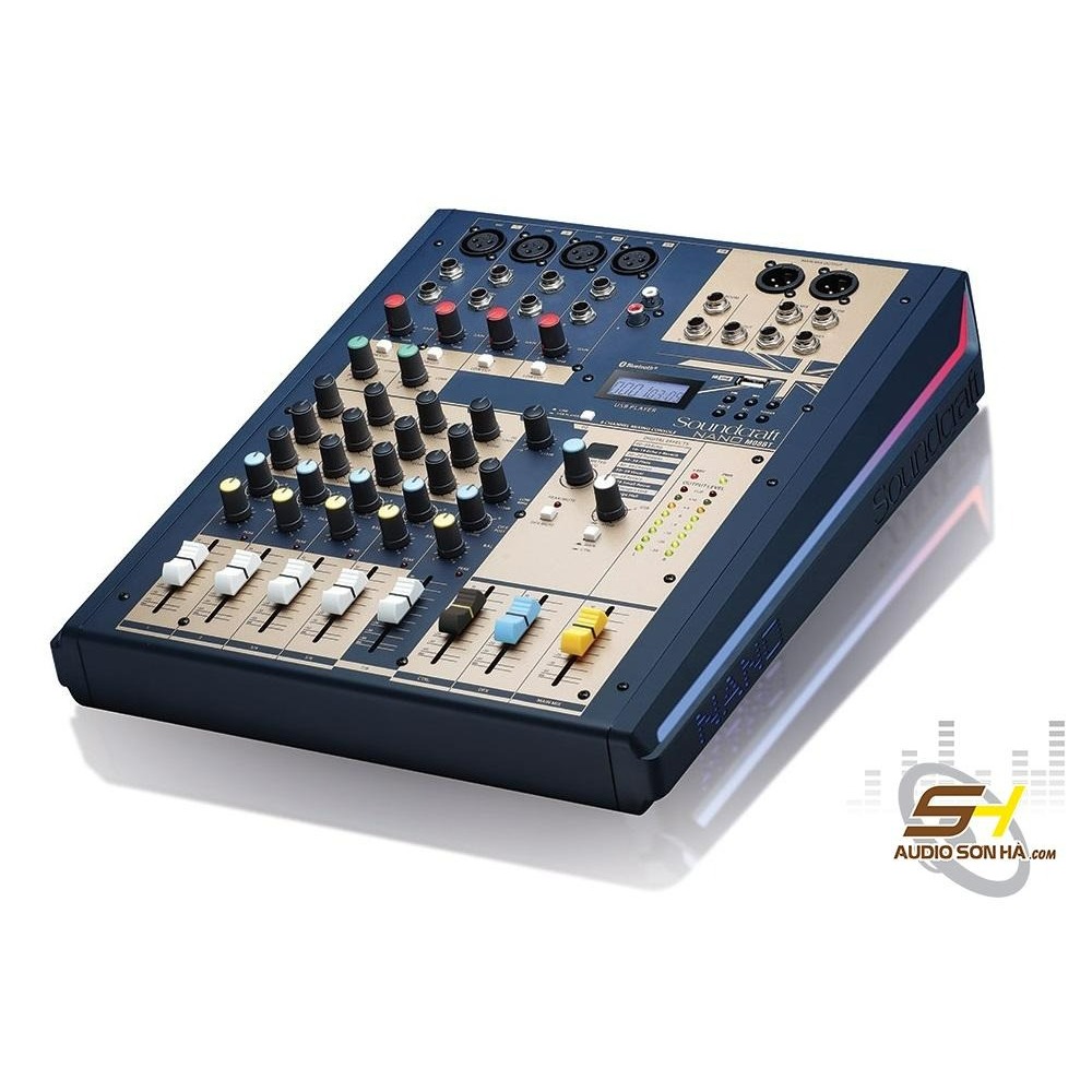 Mixer bàn Soundcraft Nano M08BT