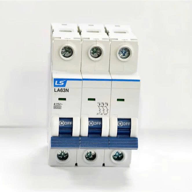 Cầu dao tự động MCB LS LA63N-3P-25A