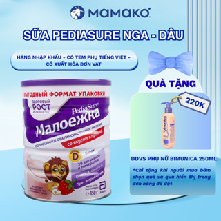  Sữa Pediasure Nga Vị Dâu Không Gluten Ít Lactose Bổ Sung Dinh Dưỡng Cho Trẻ Biếng Ăn Chậm Lên Cân 850g 400g – Mamako 