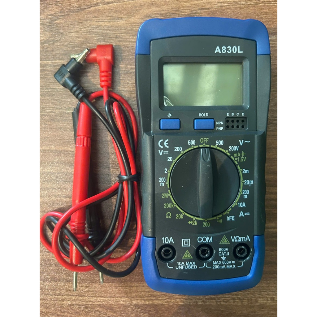 Đồng hồ vạn năng A830L kèm dây đo