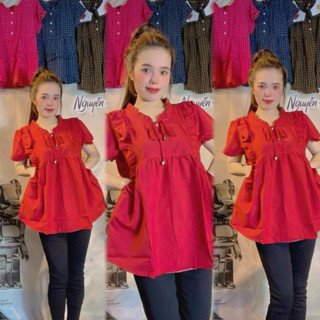  Áo bầu dễ thương vải mềm  size 45-100kg 