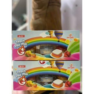 Thạch phô mai zai zai ĐỨC HẠNH - Lốc 6 hũ pudding
