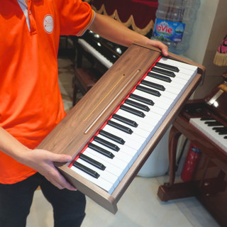 Piano Trẻ Em Bàn Phím Đàn Piano Bằng Gỗ Chạy Bằng Pin Đồ Chơi Kỹ Thuật Số Piano Đồ Chơi Âm Nhạc