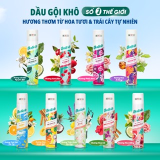  Dầu gội khô Batiste Dry Shampoo giúp làm tóc bồng bềnh loại bỏ dầu thừa bết dính - 200ml 