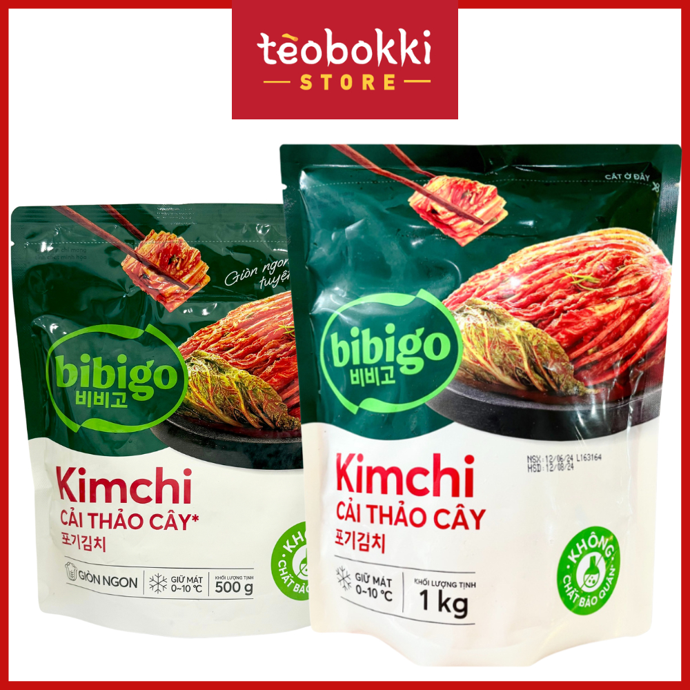 [SHIP HCM] Kim chi cải thảo Bibigo 500g, 1kg