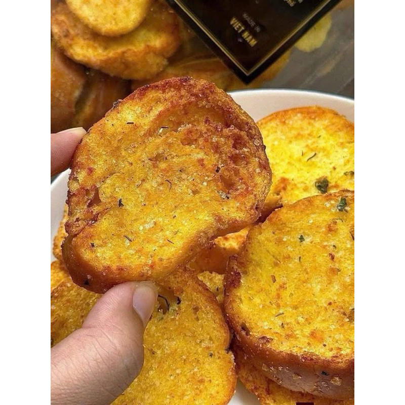 Bánh Mì Bơ Tỏi Giòn Rụm – Thơm Bơ – Hương Tỏi Đậm – Ăn Vặt Hấp Dẫn