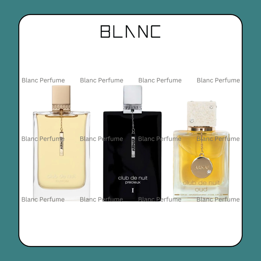 [BLANC] Mẫu dùng thử nước hoa NAM - Armaf Club de nuit Oud - Armaf Club de nuit Precieux 1