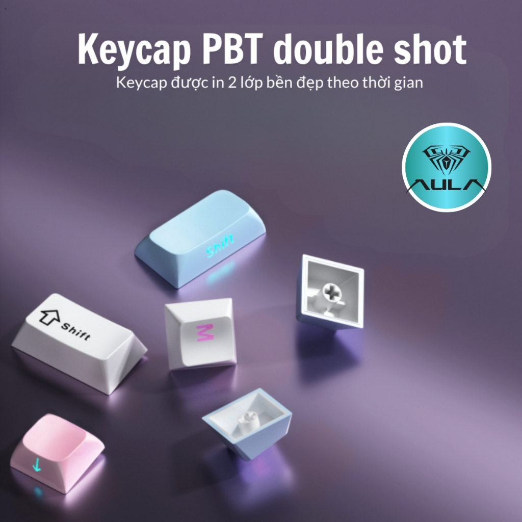 Bàn phím cơ không dây AULA S75 pro - Có màn led tùy chỉnh - LED RGB xuôi - 3 mode kết nối tiện lợi | BigBuy360 - bigbuy360.vn