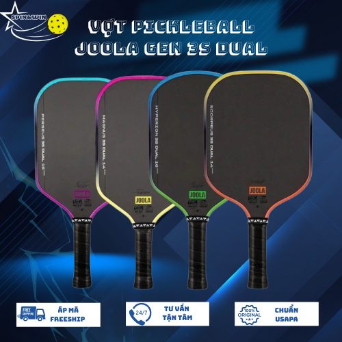 [CHÍNH HÃNG] Vợt Pickleball Joola Gen 3S Dual 2025 Chính Hãng – Công Nghệ Lõi Kép Dual Core, Sweet S