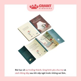 Sách - Pinocchio - Crabit Kidbooks