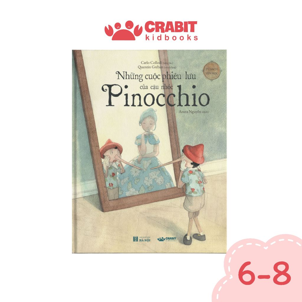 Sách - Pinocchio - Crabit Kidbooks