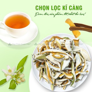 Vỏ bưởi khô 100g, cùi mỏng, vỏ bưởi gội đầu, nhanh mọc tóc, ngừa gãy rụng, xông nhà khử mùi ẩm mốc