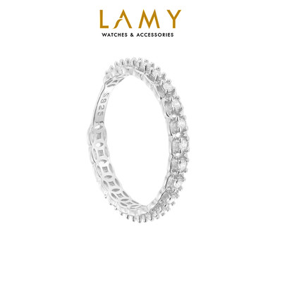 Nhẫn bạc LAMY Kim tiền Lovely Ring Gold 8272 - Nhẫn bạc ta cao cấp