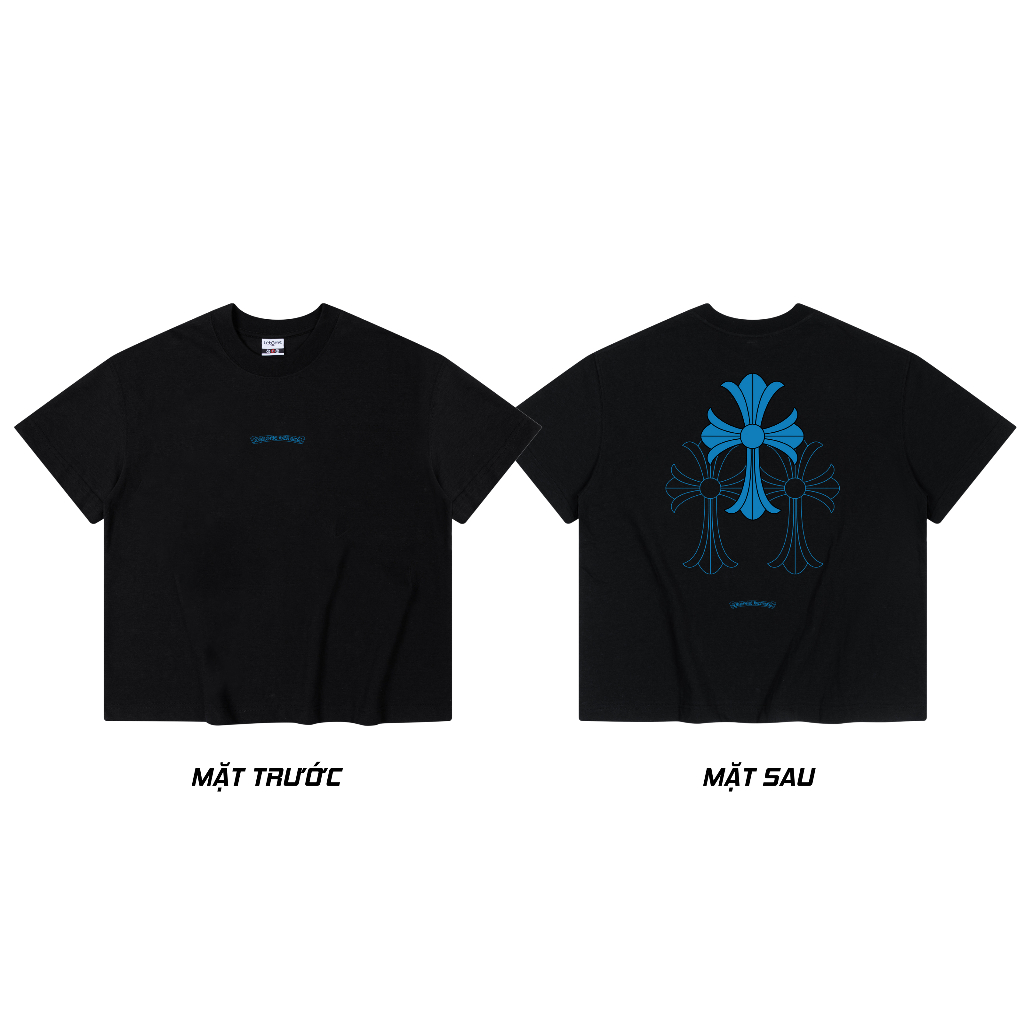 Chrome Hearts Logo Cross T-Shirt - Form Boxy
