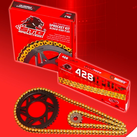 Bộ nhông sên dĩa 428HPlus STB dùng cho nhiều dòng xe