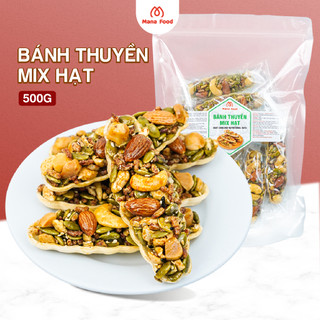  Bánh Thuyền Mix Hạt Dinh Dưỡng Mana Food - 500G Túi zip 