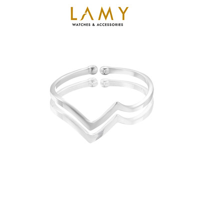 Nhẫn bạc nữ LAMY Lightning Bolt Ring Silver 8329 - Nhẫn bạc ta cao cấp