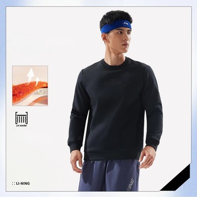 Áo Nỉ Chui Đầu Thể Thao Nam Li-Ning Tập luyện/Training AWDV973-4V