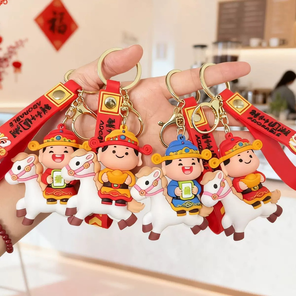 Móc khoá đón Tết 2026 Bính Ngọ, móc khoá con ngựa mừng Tết 2026