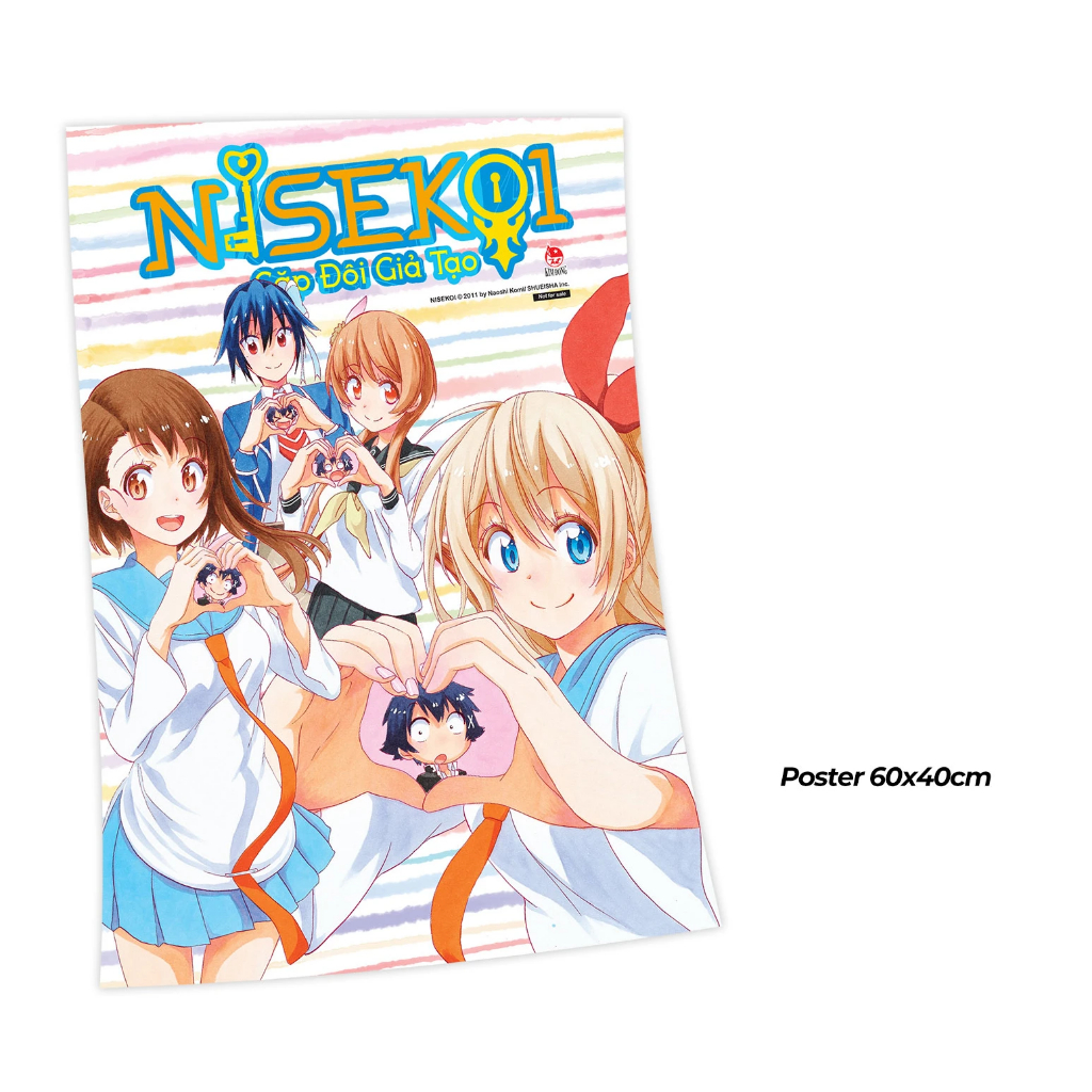 Poster Nisekoi - Cặp đôi giả tạo - Tập 1