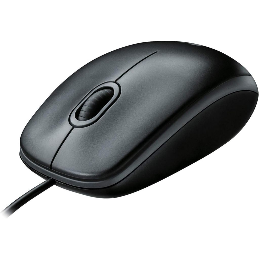 Chuột có dây Logitech B100 - hàng chính hãng