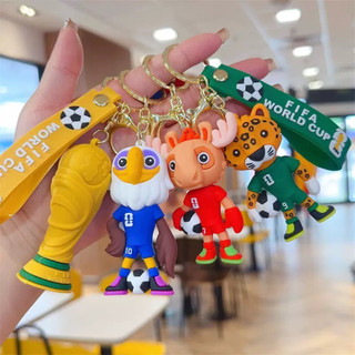 Móc khoá World Cup 2026, móc khoá cúp vàng & linh vật World Cup 2026