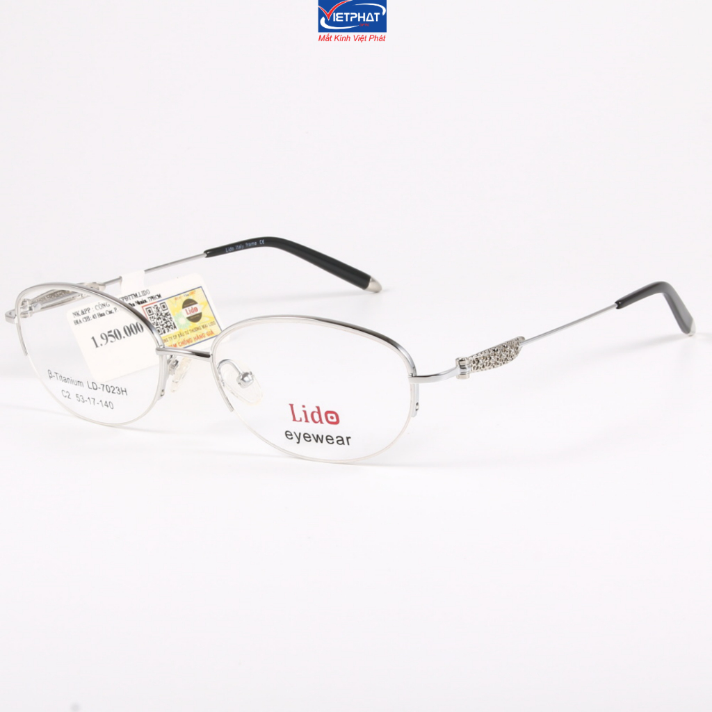 Gọng kính Lido LD-7023H - Gọng kính Oval