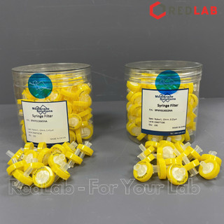  Đầu lọc sắc ký NYLON ưa nước MEMBRANE SOLUTIONS 13mm lỗ lọc 0.22um   0.45um hydrophilic syringe filter có VAT 