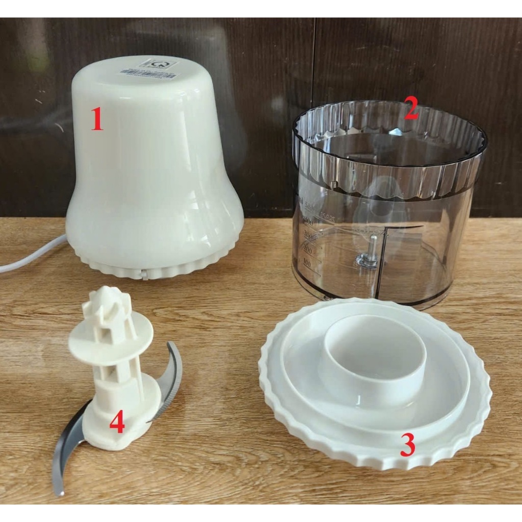 PHỤ KIỆN THAY THẾ máy xay thịt thực phẩm gia đình đa năng  HR1393 đời mới  bán lẻ