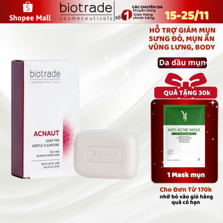  Bánh Xà Phòng Giảm Mụn Biotrade Acnaut Soap For Gentle Cleansing 100gr 