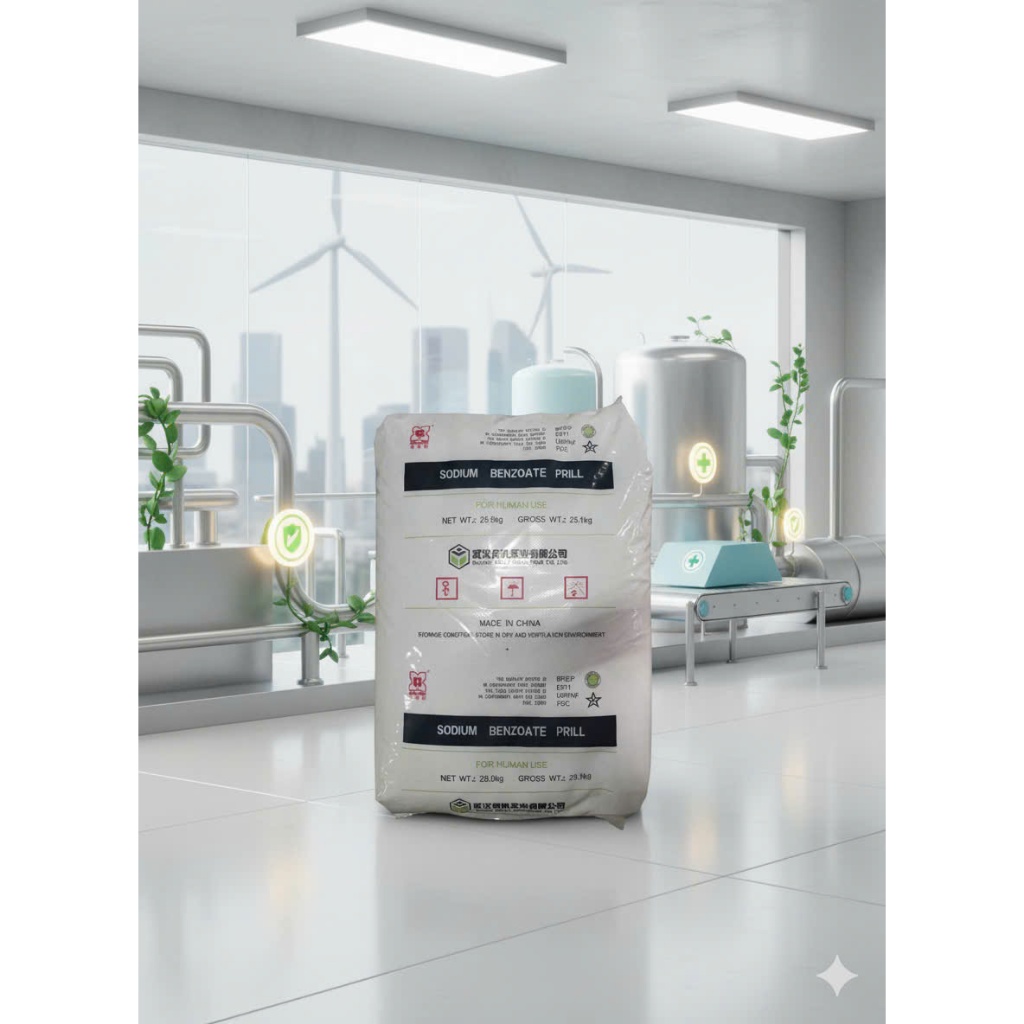 Sodium Benzoate – Wuhan dạng bột/hạt  E211