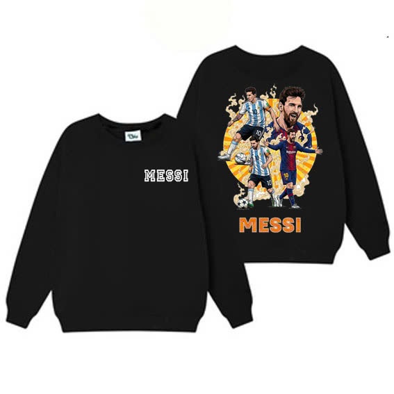áo messi , áo sweater messi - áo in hình cầu thủ bóng đá messi giá rẻ