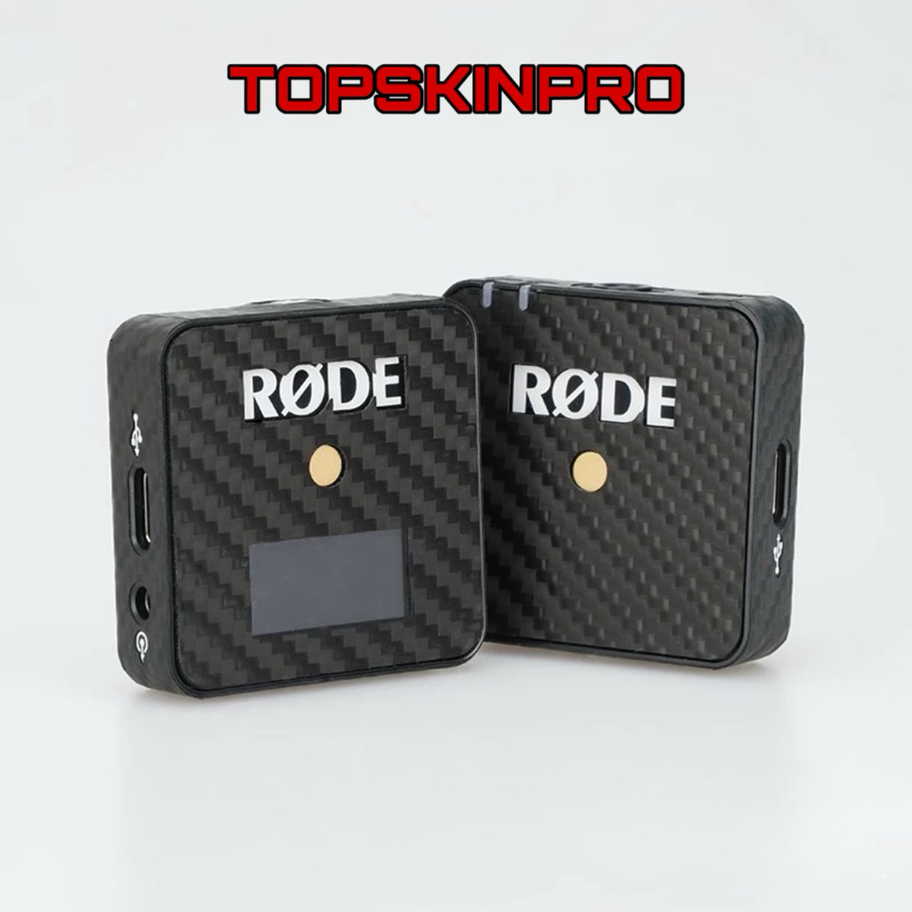 Miếng dán Mic Rode, Skin 3M dán mic Rode Wire less Go Pro, go II, go me