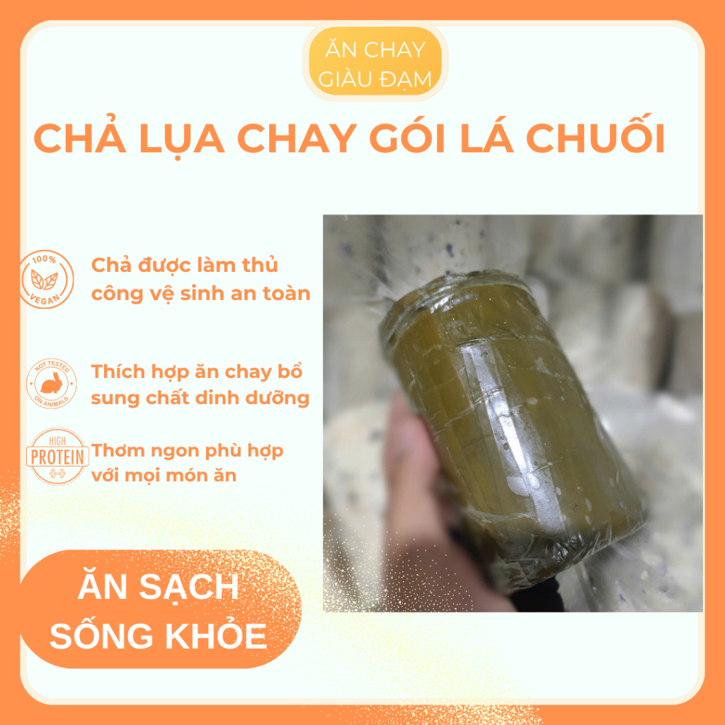 CHẢ LỤA CHAY THƠM NGON MỀM MẠI