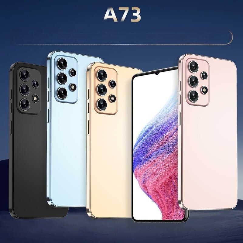 2025 A73 điện thoại thông minh 6.8inch HD Android đt giá rẻ 8GB/256GB điện thoại rẻ cho học sinh
