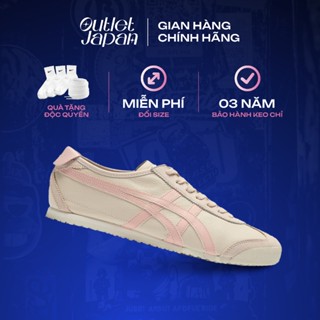  Giày Onitsuka Tiger chính hãng Onitsuka Tiger Mexico 66 hồng Ginger Peach real fullbox bảo hành 03 năm Japan Authentic 