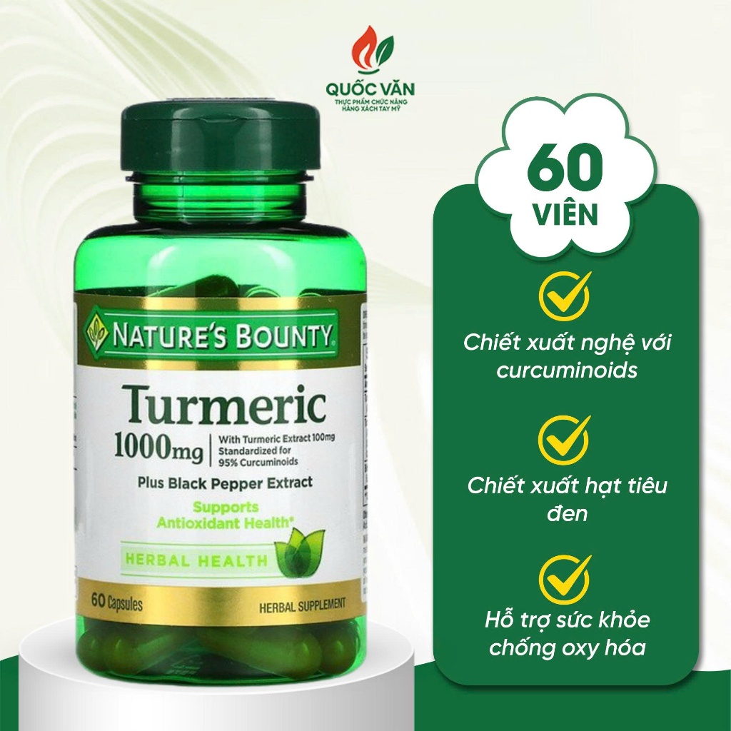 Nature's Bounty Turmeric 1000mg