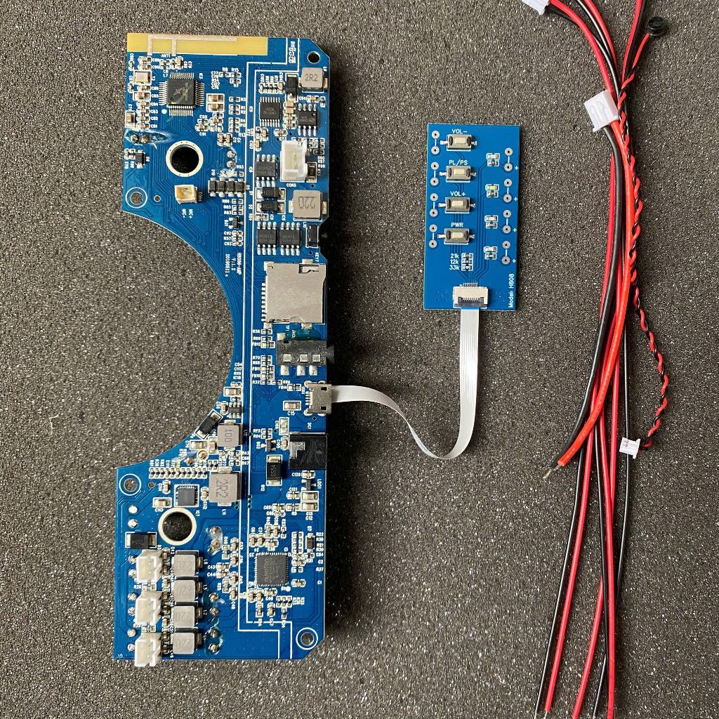 Mạch loa  bluetooth 2.1 Blitzwolf BW-AS2 và Wetop H8008 có công suất 40W