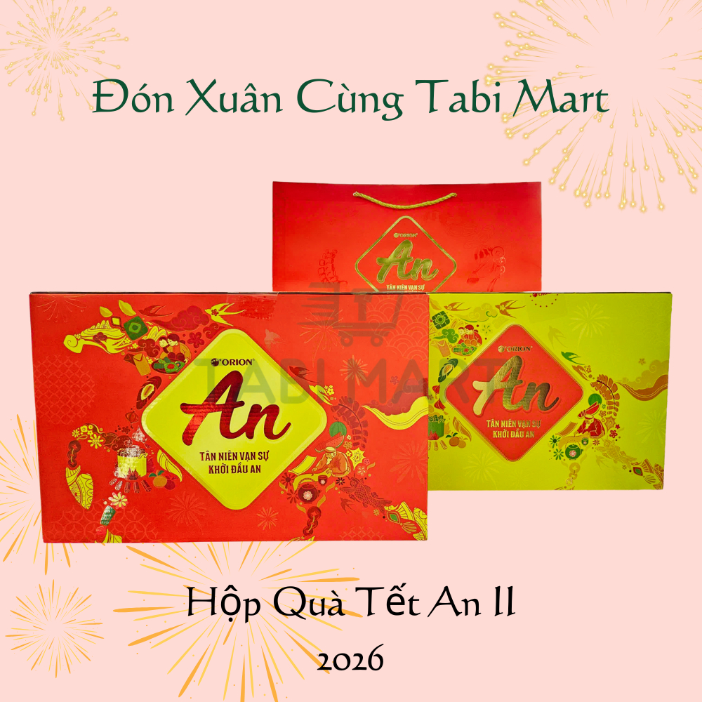 Hộp Quà Tặng An Tài Lộc 2 - 2026 - Orion - 873.3 gram - Quà Tết - Có Kèm Túi Giấy