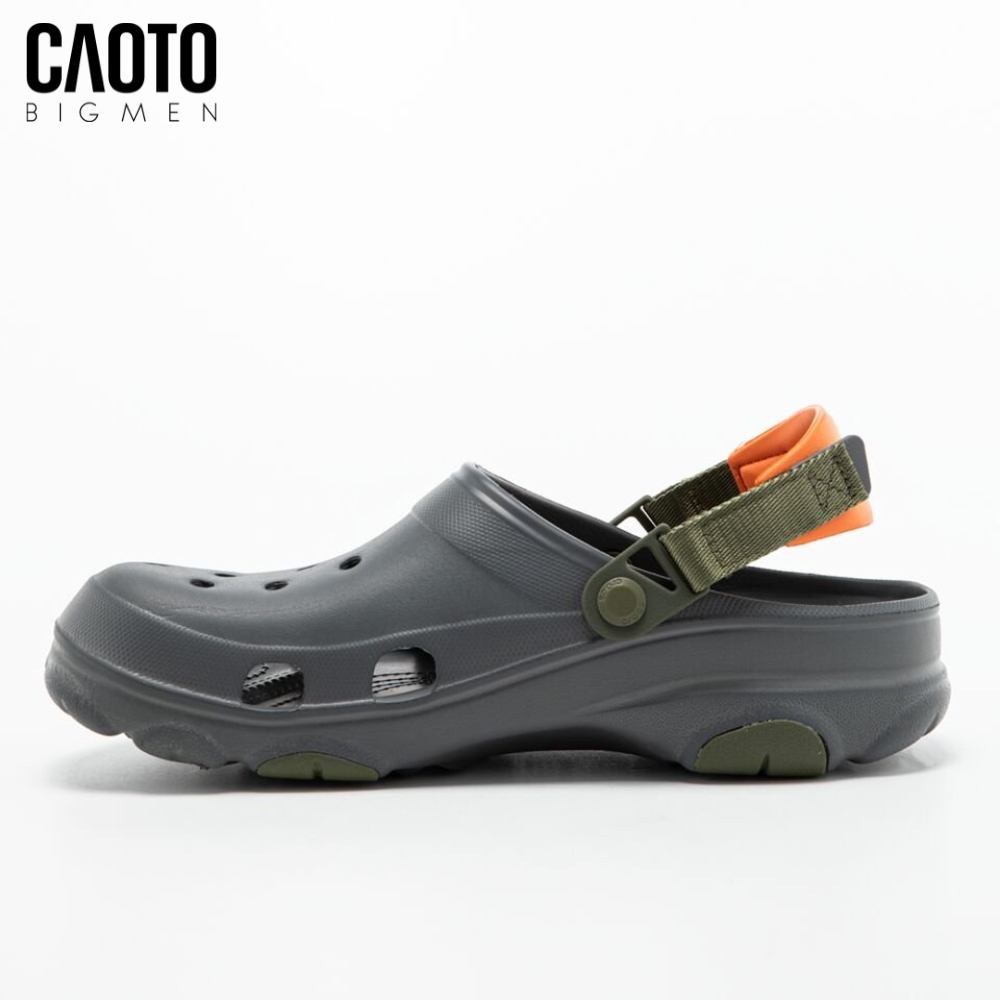 Dép Crocs Nam Big Size Classic All Terrain Clog – Crocs Đất Ghi-Xám Size 45–46–47–48–49–50