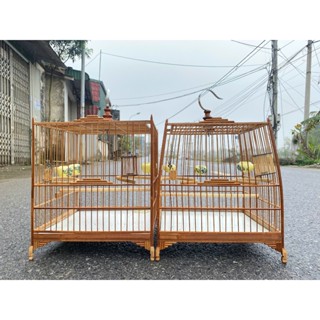  Khung lồng chào mào Xưởng Lồng Chim Bảo Anh Lồng chim tre già trúc già tự ráp dáng thái vuông đấu cực bền đẹp rẻ L003 