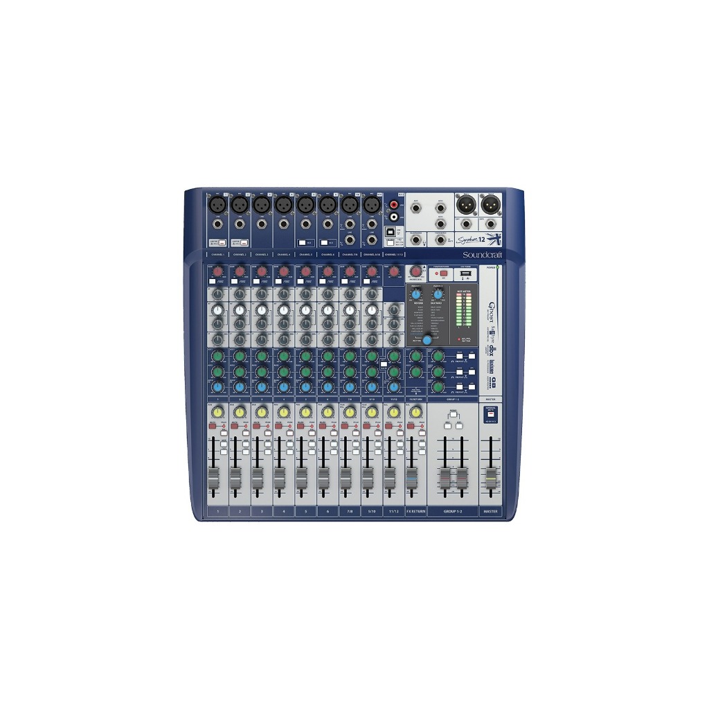 Mixer bàn 12 line Soundcraft SIGNATURE 12