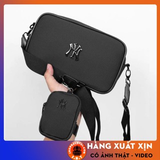 Túi Đeo Chéo NY Kèm Túi Nhỏ Nhiều Ngăn Cao Cấp, Túi Đeo NY Chống Nước Để Ví Điện Thoại Tiện Lợi