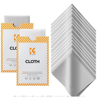 Combo 5 Khăn lau K&F concept micro fiber mật độ vải dày 200gsm size 15x18cm