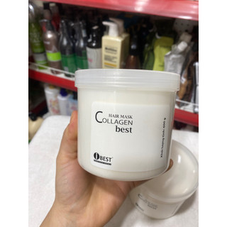 ☘️HẤP DẦU COLLAGEN IBEST PHỤC HỒI MỀM MƯỢT HŨ TRẮNG 600ml