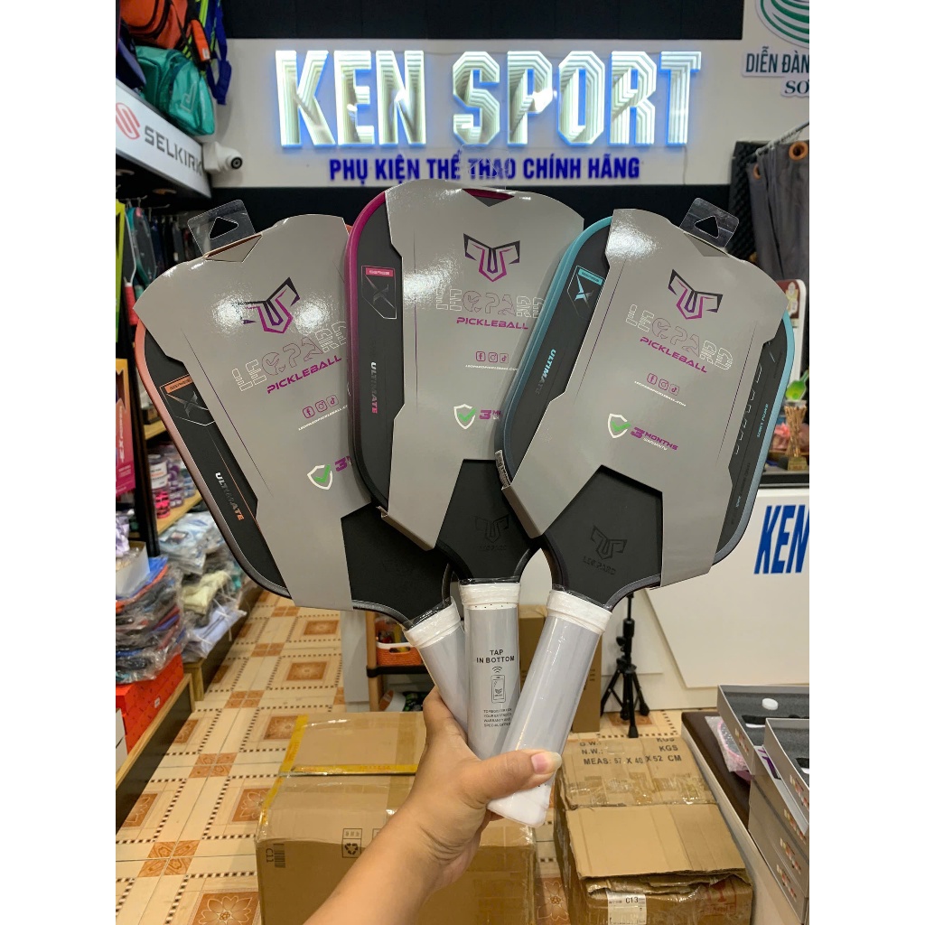 Vợt Pickleball Leopard Wave X [HÀNG CHÍNH HÃNG]