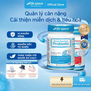  Bộ giảm cân Life Space Probiotic B420 và Adult Broad Spectrum hỗ trợ trao đổi chất quản lý cân nặng đốt cháy mỡ hiệu quả 