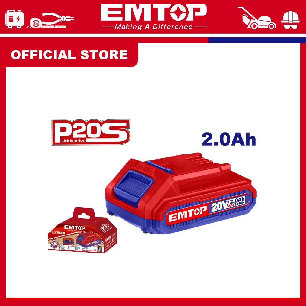 EMTOP Cục pin Lithium-Ion EBPK20011