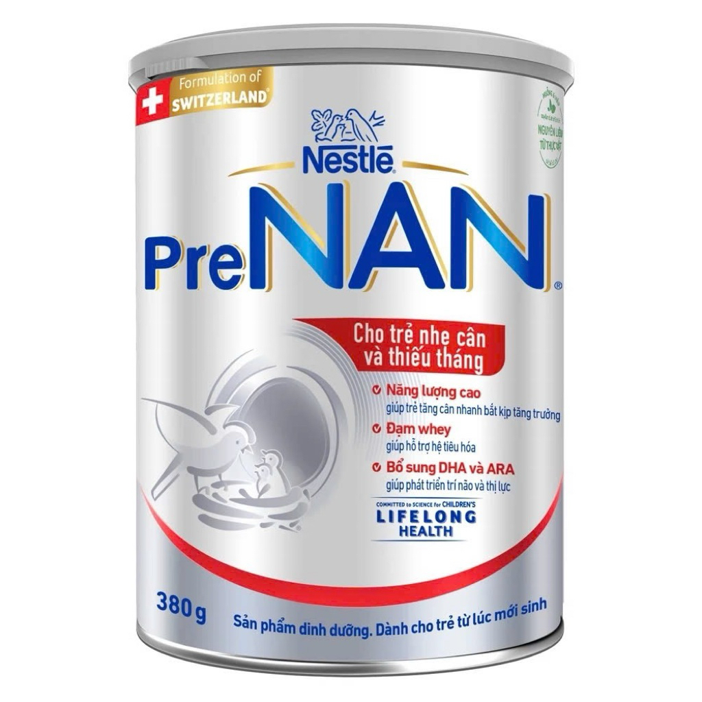 Sữa Pre Nan Hà Lan 380g - Dành cho trẻ sinh non, nhẹ cân